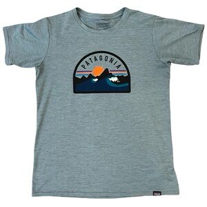 Patagonia Women’s T-Shirt | Size S | Blue | 100% Polyester